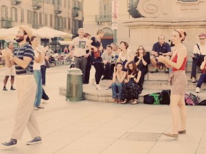 Max e Serena Piazza Bodoni