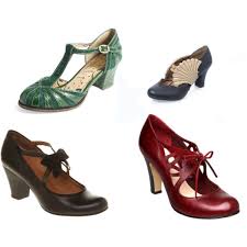 scarpe anni 30 donne