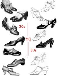 scarpe anni 30 donne