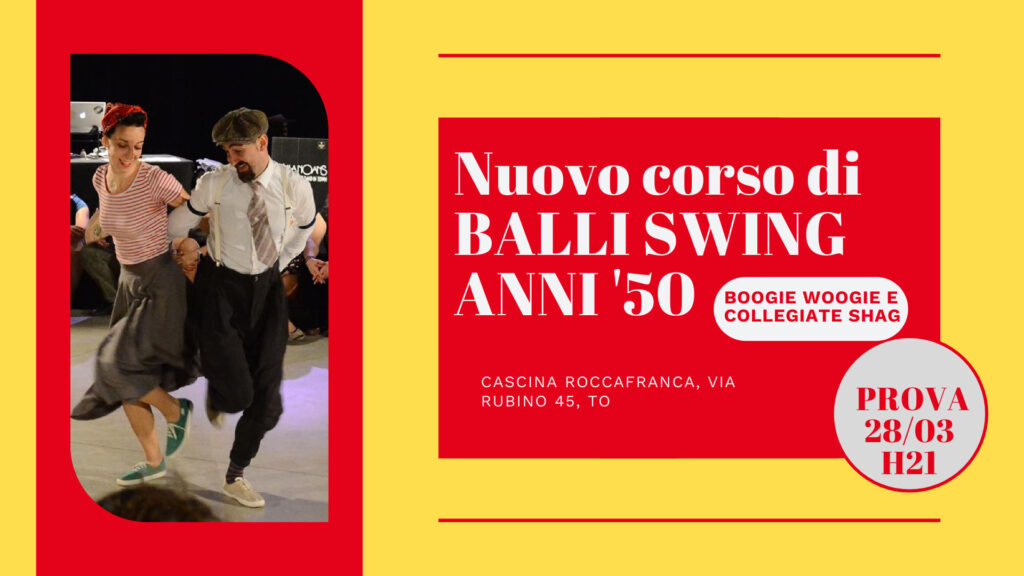 Corsi Swing anni '50 Torino