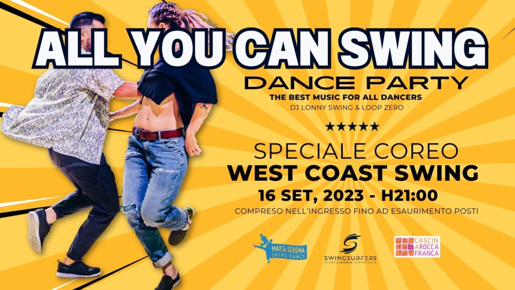 West Cost Swing & Lindy Hop party